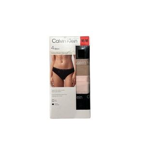 Calvin Klein Women’s Bikini Underwear - Black, Tan, Pink